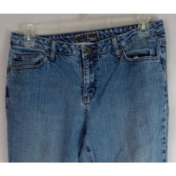 St. John's Bay Women's Light Wash Mid Rise Jeans Size 30x30 Made in Hong Kong - Picture 4 of 9